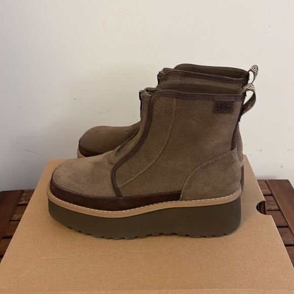 UGG Cityfunc Zip Hickory Boots USA Women Size 7/UK 5/EU 38(Box Slightly Crushed) - Picture 9 of 15